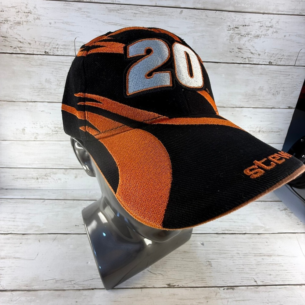 Chase‎ Authentics Tony Stewart 20 NASCAR Hat Home Depot Racing Black Orange Cap